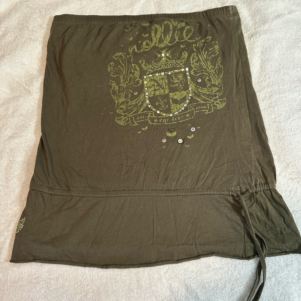 Vintage Y2K Nollie tube top, juniors size Large.
